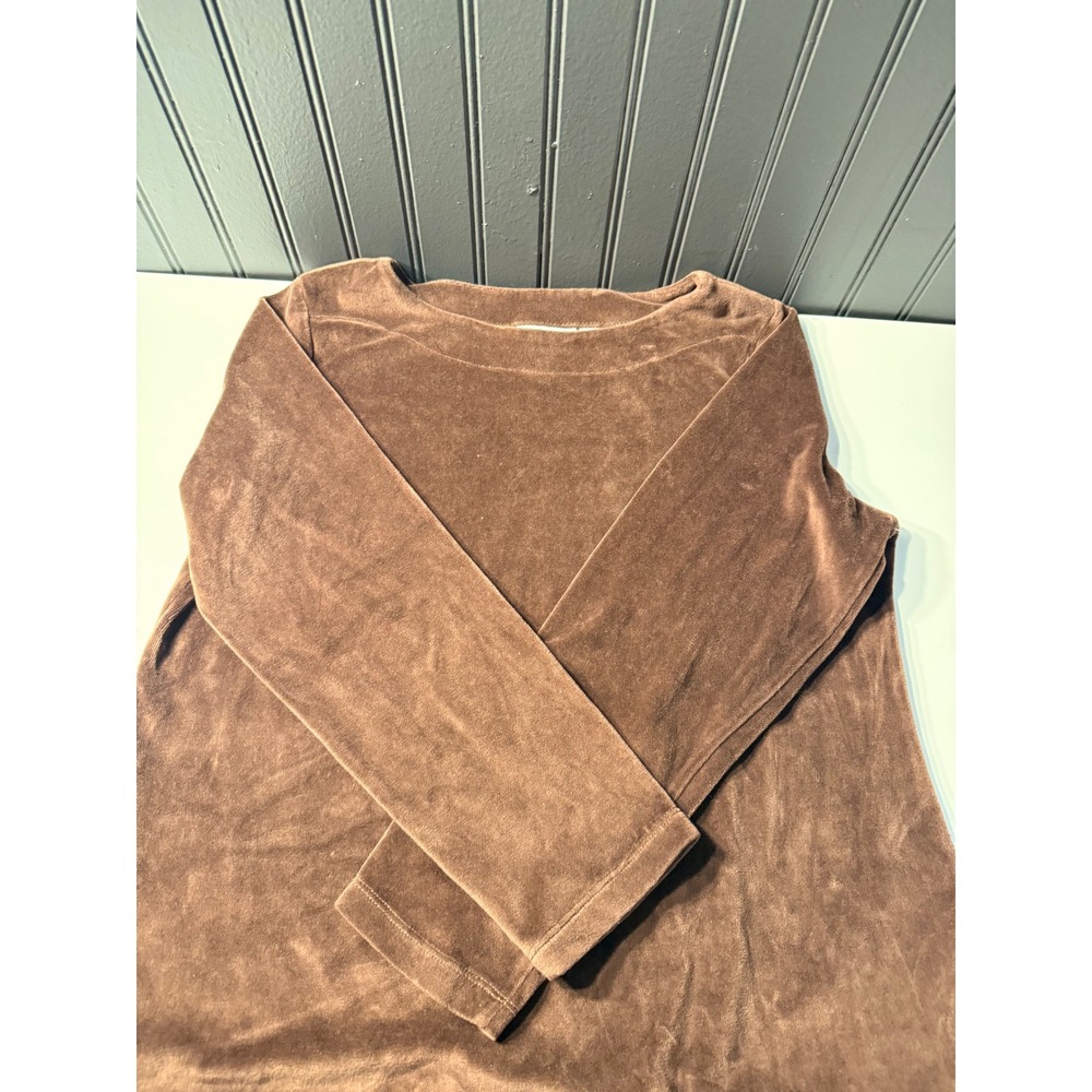 Susan graver medium sweater brown